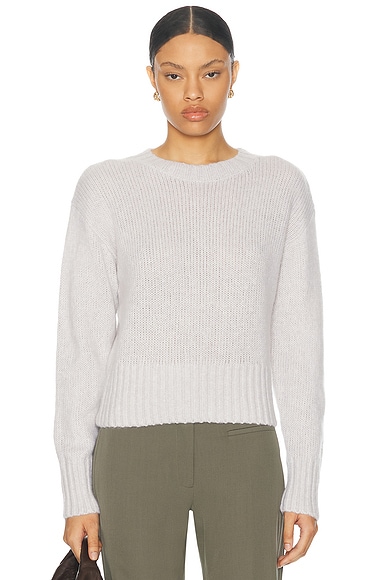 Acne Studios Distressed Sweater in Off White White FWRD