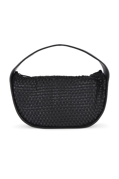St. Agni Woven Petit Arc Bag in Black