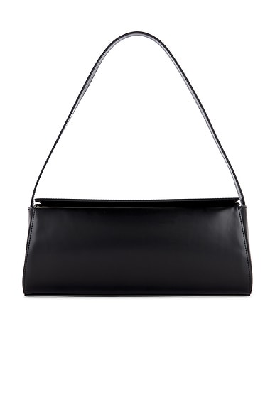 East West Baguette Shoulder Bag in Black