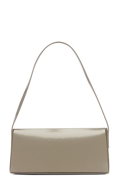 St. Agni Triangle Origami Shoulder Bag in Slate