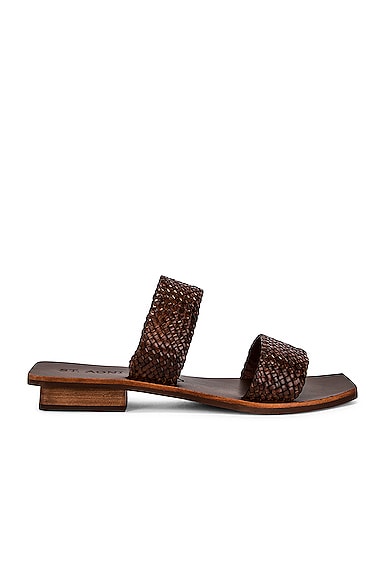 【ST. AGNI】clea woven レザー スライド SGNF-WZ14_V1.jpg
