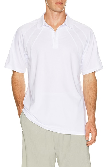 Students Golf Arndt Short Sleeve Polo Shirt in White