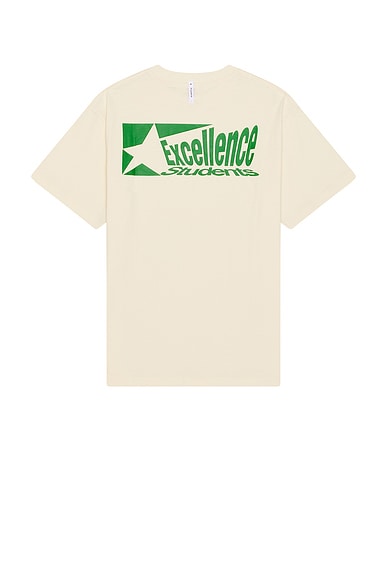 Students Golf Excellence T-Shirt in Nude