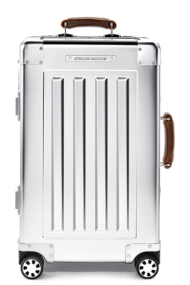 Sterling Pacific 40L Cabin 4 Wheel Travel Case in Aluminum