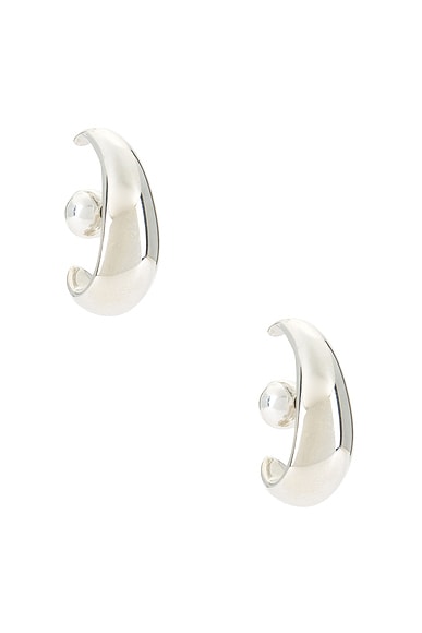 SOPHIE BUHAI Noodle Earrings in Sterling Silver