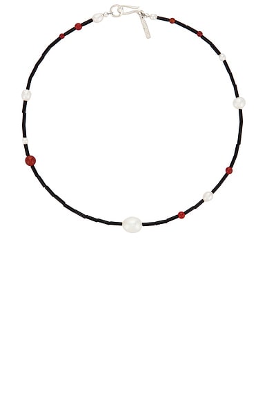 SOPHIE BUHAI Celestial Necklace in Carnelian