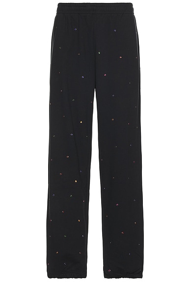 Sky High Farm Workwear Studded Sweatpants in Black