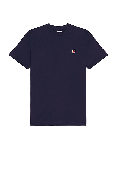 Perennial Logo T Shirt in Navy