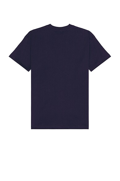 Shop Sky High Farm Workwear Perennial Logo T Shirt In Navy