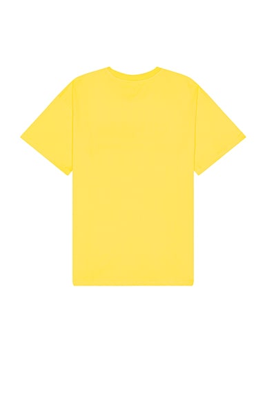 Shop Sky High Farm Workwear Construction Graphic Logo #2 T Shirt In Yellow