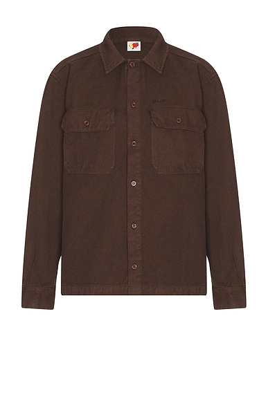 Canvas Work Overshirt Woven