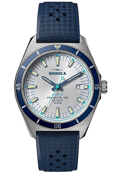 Shinola Duck 40mm Watch in Alabaster