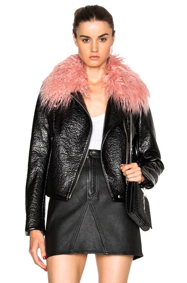 Gigi Faux Leather Jacket