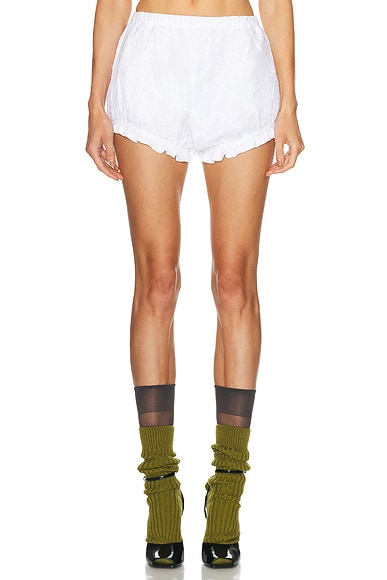 Shushu/Tong Baby Short in White