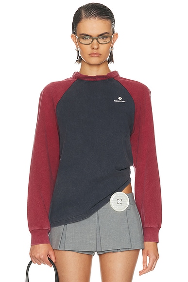 Crewneck Long-Sleeve Tee