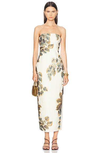 SIR. Evalita Column Dress in Pine Valley