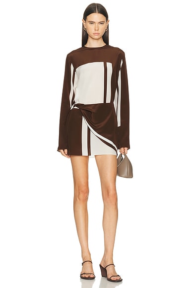 Destino Twist Mini Dress