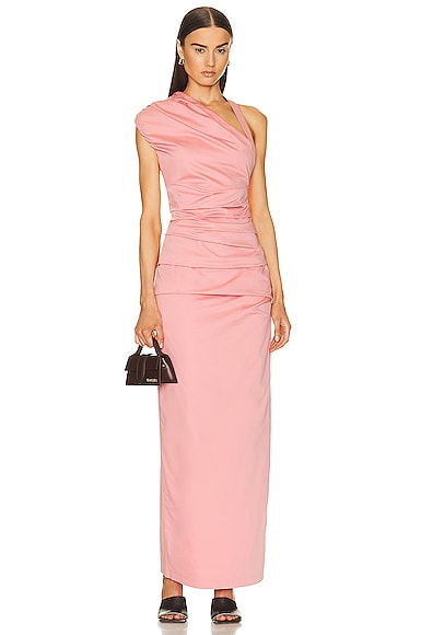 SIR. Giacomo Gathered Gown in Pink