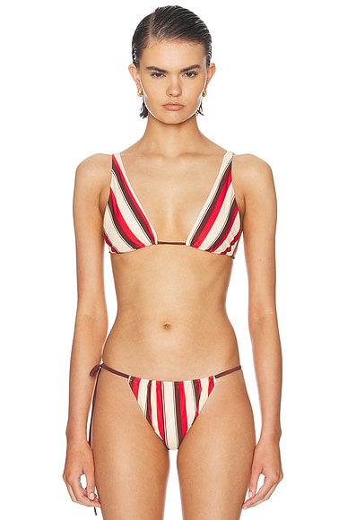Alva Halter Triangle Bikini Top