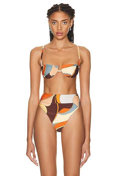 Vista Gathered Bikini Balconette