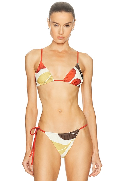 Julietta String Triangle Bikini Top