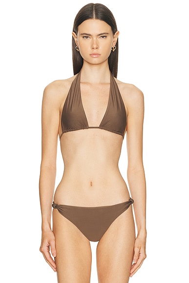 Amado Halter Triangle Bikini Top