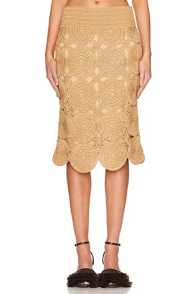 Beep Beep Midi Skirt