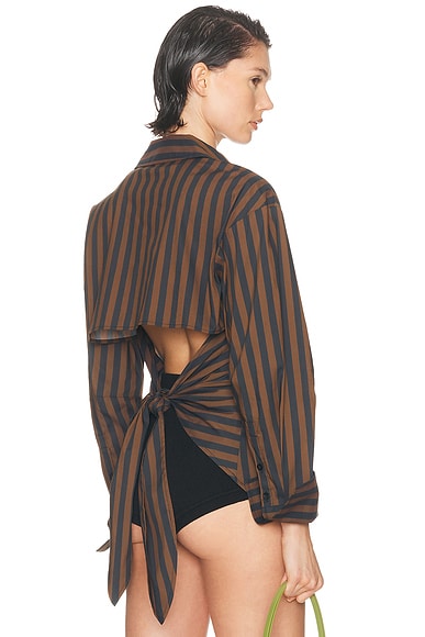 Loch Poplin Button Up Shirt