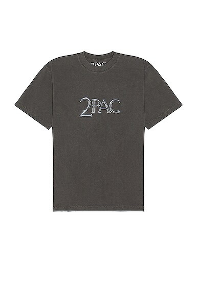 Shop Sixthreeseven 2pac All Eyez On Me T-shirt In Washed Black
