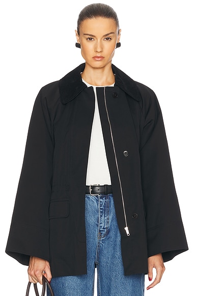 Balenciaga Tracksuit Jacket in Black | FWRD