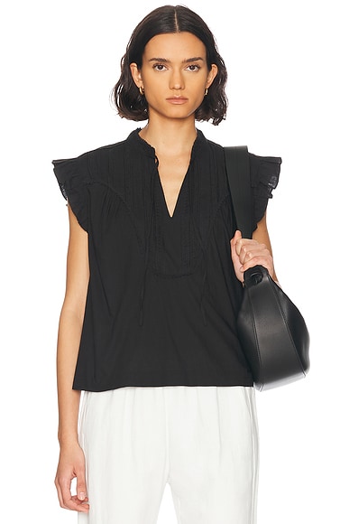Skall Studio Aurora Top in Black