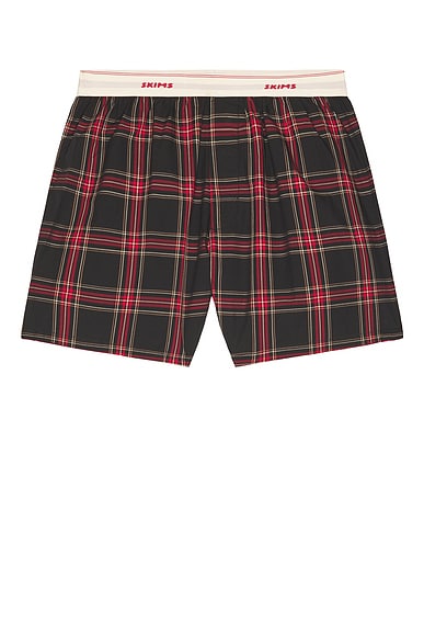 Cotton Poplin Logo Band Boxer