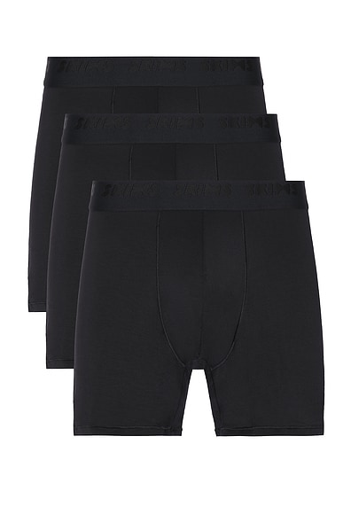 Stretch 3" Boxer Brief 3-Pack