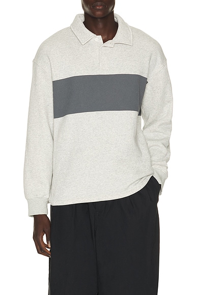 Fleece Lounge Rugby Polo