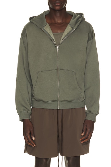 Fleece Lounge Zip Up Hoodie