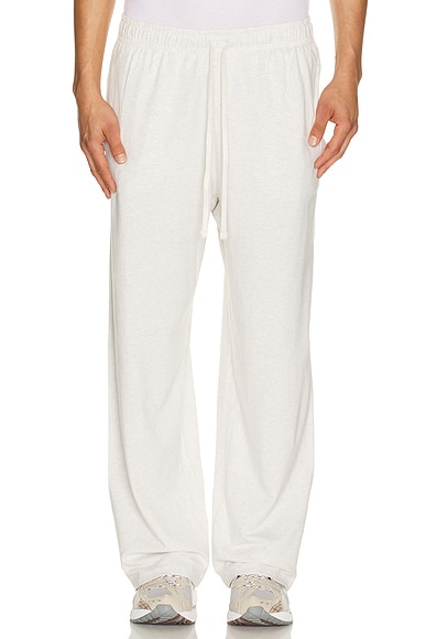 Jersey Lounge Straight Pant