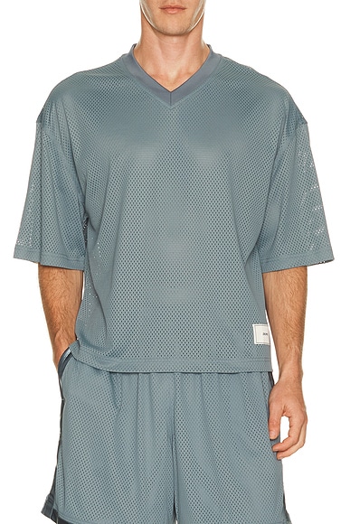V-Neck Cropped Jersey