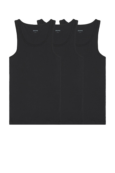Cotton Rib Tank 3-Pack