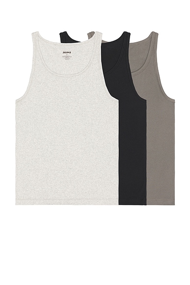 Cotton Rib Tank 3-Pack