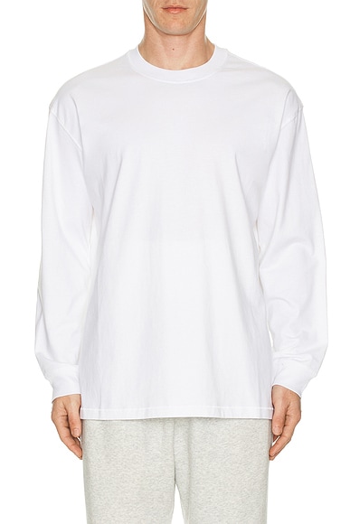 Heavyweight Cotton Long Sleeve T-shirt