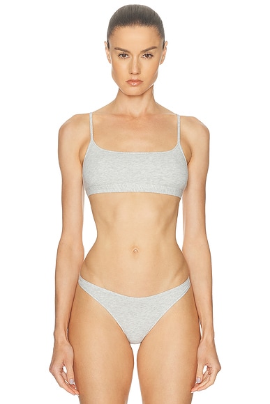 Everyday Cotton Scoop Bralette