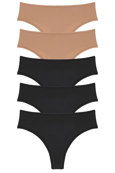Fits Everybody Fits Everybody 5 Pack Thong