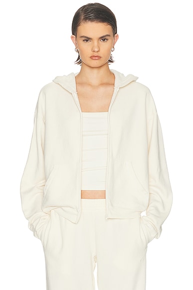 French Terry Zip Up Hoodie