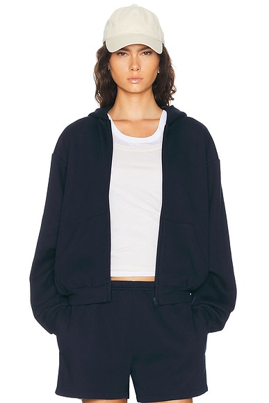 Cotton Fleece Classic Zip-Up Hoodie