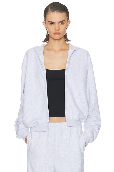 Cotton Fleece Classic Zip-Up Hoodie
