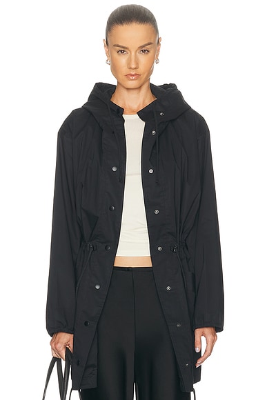 Swiss Cotton Sateen Anorak Jacket