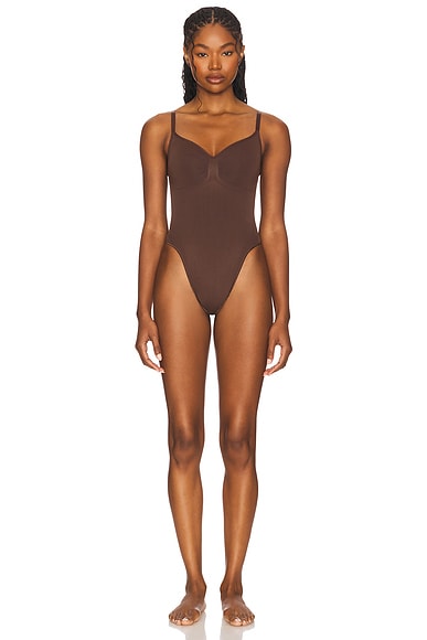 Seamless Sculpt Thong Bodysuit