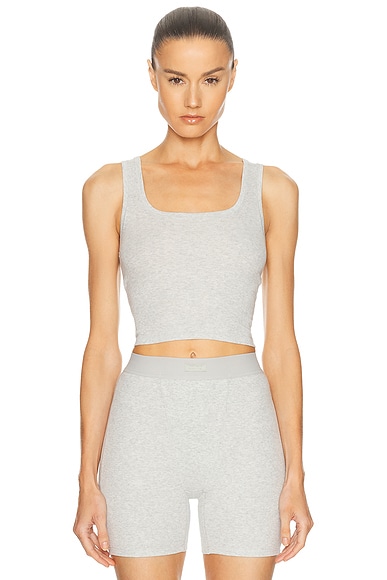 Cotton Rib Tank Top