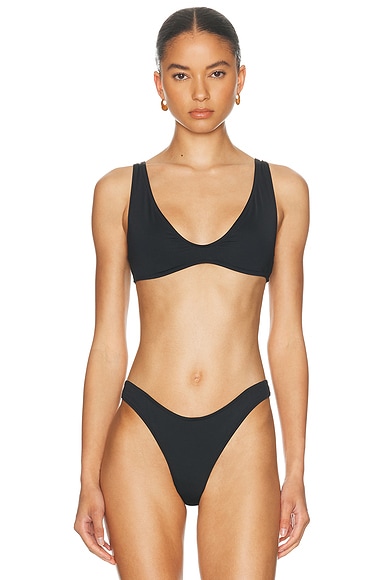 Signature Swim Plunge Bikini Top