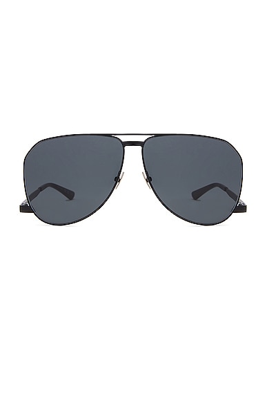Saint Laurent Aviator Sunglasses in Black
